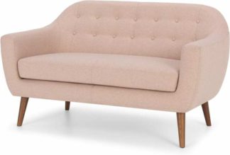 An Image of Ritchie 2 Seater Sofa, Orleans Pink
