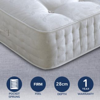 An Image of Ambassador 3000 Pocket Mattress White