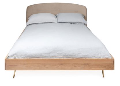 An Image of Heal's Crawford Bed Double Light Oak