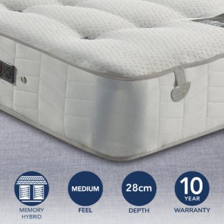 An Image of Pocketo 1000 Memory Mattress White