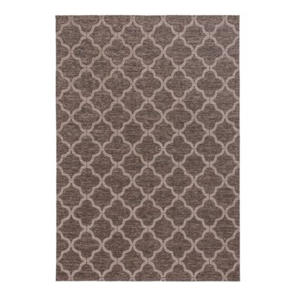 9cbceb46deeed083ec2b8b3952cb248d873f929417833f0b4c2634b21a3f91cf-1.jpg An Image of Grey Trellis Chenille Rug Grey