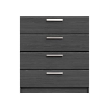An Image of Piper 4 Drawer Chest Graphite (Grey)