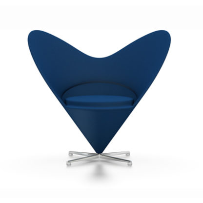 An Image of Vitra Heart Cone Chair Black