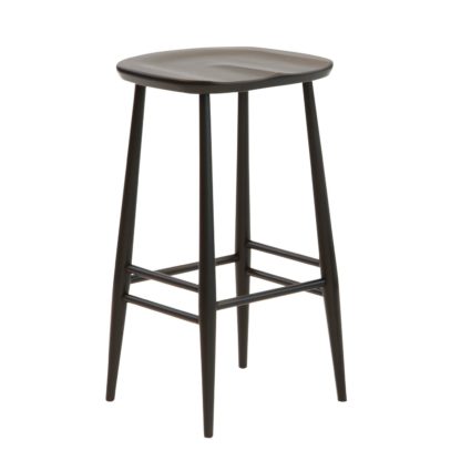 An Image of Ercol Originals Bar Stool Low Colour Finish White