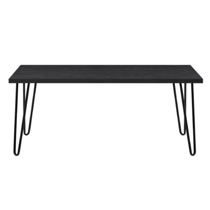 An Image of Owen Retro Coffee Table Black