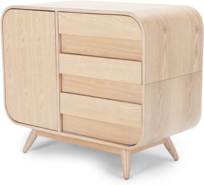 An Image of Esme Compact Sideboard, Ash