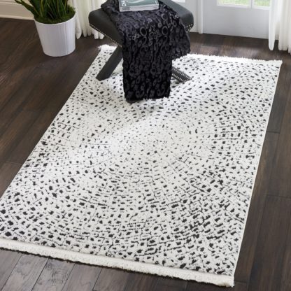 An Image of Kamala 2 Rug White