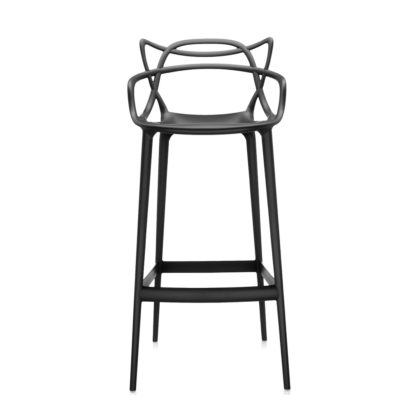 An Image of Kartell Masters Stool Large White
