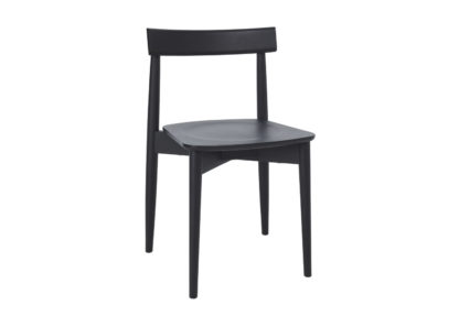 An Image of Ercol Lara Dining Chair Black