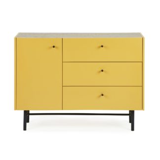 An Image of Oliver Small Sideboard Ochre