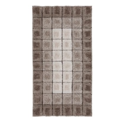 a57a0911a19b59b4732d6c568ce14d3e61fd4c98a126048ee3226657f9ea9d70-1.jpg An Image of Velvet 3D Cube Rug Grey