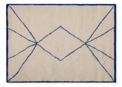 An Image of Linie Design Demantur Rug Blue 140 x 200cm