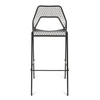 An Image of Blu Dot Hot Mesh Bar Stool Black