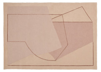 An Image of Linie Design Furbo Rug Rose 170 x 240cm