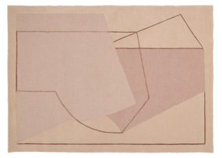 An Image of Linie Design Furbo Rug Rose 170 x 240cm