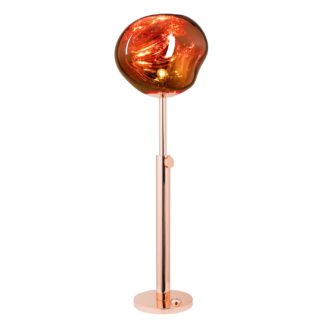 An Image of Tom Dixon Melt Floor Light Copper