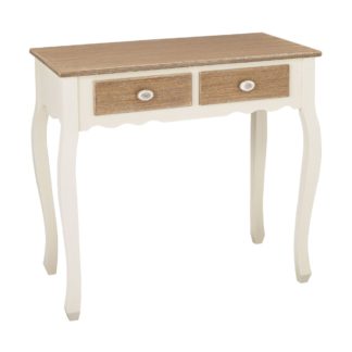 An Image of Jule Console Table With Drawers White