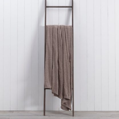 An Image of Chenille 230x230cm Throw Grey