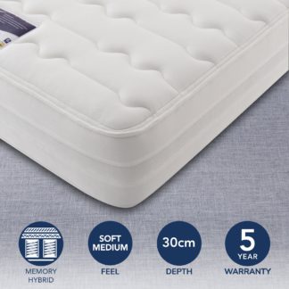 An Image of Silentnight 2000 Pocket Memory Mattress White