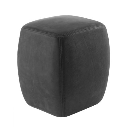 An Image of Riva 1920 Betty Pouf Taupe Leather