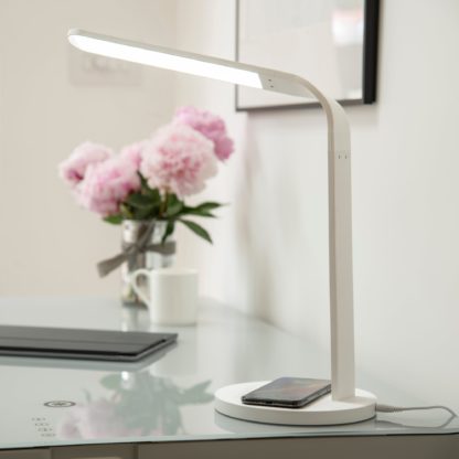 An Image of Koble Arc Phone Charging Lamp White