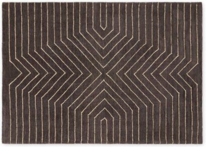 An Image of Moldan Soft Pile Rug, Large 160 x 230cm, Charcoal Grey