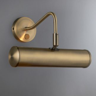 An Image of Avay Antique Brass Wall Light Gold