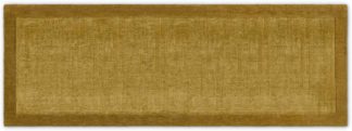 An Image of Jago Border Runner, 70 x 200cm, Antique Gold