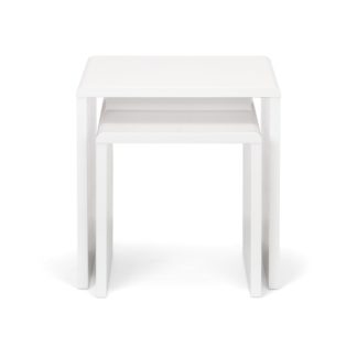 An Image of Manhattan Nest of 2 Tables White