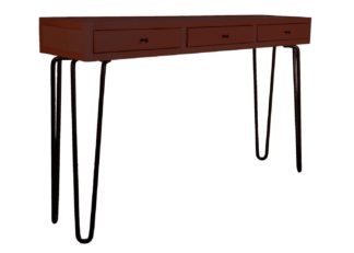 An Image of Heal's Brunel Console Table Dark Wood