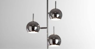 An Image of Austin Floor Lamp, Chrome