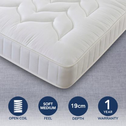 ba7fb0a4b8f612206b0765e5ebf86812c3328e1b47533f97e116e95b54b09c52-1.jpg An Image of Comfort Master Quilted Mattress White