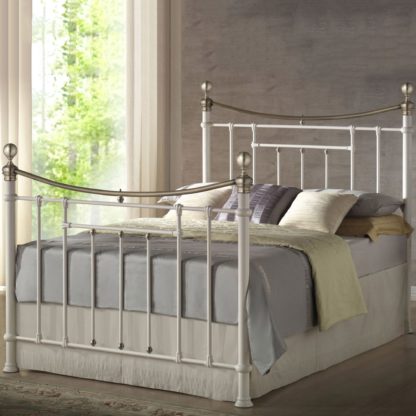 An Image of Bronte Bed Frame Black