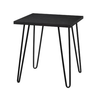 An Image of Owen Retro Side Table Black