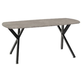 An Image of Athens Oval Coffee Table Grey