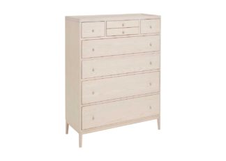 An Image of Ercol Salina 8-Drawer Tall Chest