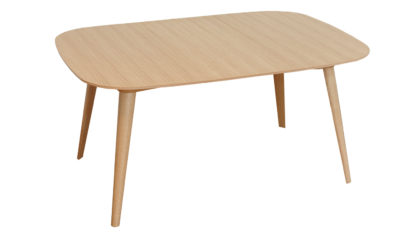 An Image of Case Bridge Extending Table Oak 4-6 Seater