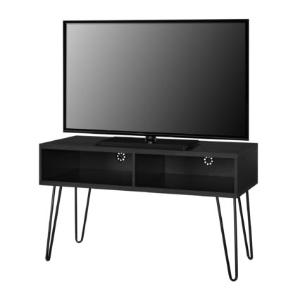 An Image of Owen Retro TV Unit Black