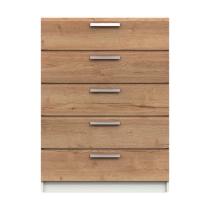 An Image of Piper 5 Drawer Chest Graphite (Grey)