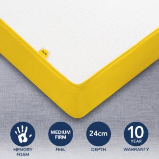 An Image of Eve Original Memory Foam Mattress Yellow