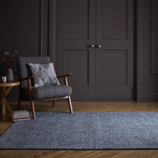 An Image of Mio Wool Rug Grey and Pink