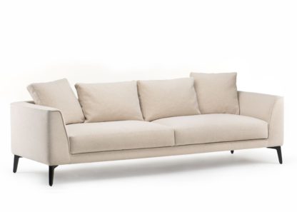 An Image of De La Espada McQueen 4 Seater Sofa Natural Coda 2 Upholstery