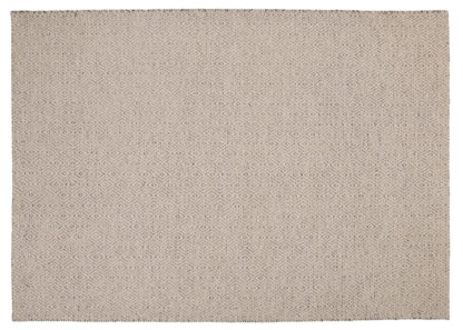 An Image of Linie Design Nyoko Rug Grey 140 x 200cm