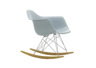 An Image of Vitra Eames RAR Rocking Chair Ice Grey