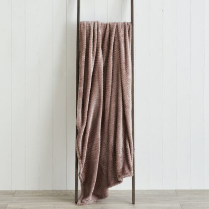 An Image of Evan 130cm x 180cm Throw Brown