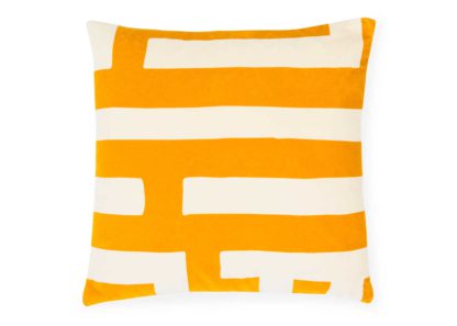 An Image of One Nine Eight Five Velvet Labyrinth Cushion