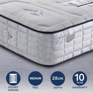 An Image of Pocketo 2000 Memory Mattress White