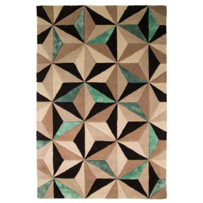 An Image of Scorpio Geometric Rug Natural