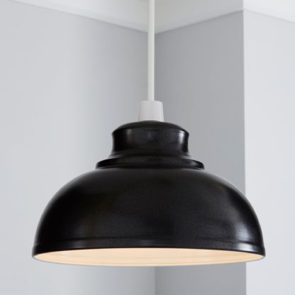 An Image of Galley Shimmer Easy Fit Pendant Black