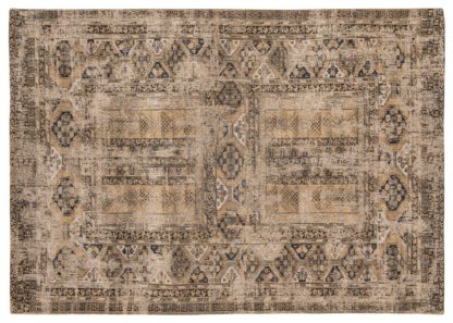 An Image of Louis de Poortere Hadschlu Rug Agha Old Gold 170 x 240cm